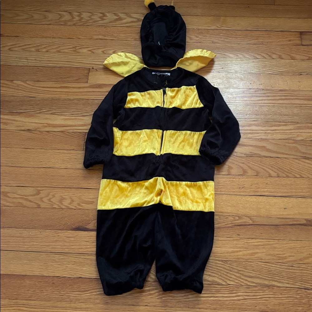 Kids Bumblebee Costume - Black and Yellow Toddler Halloween Costume